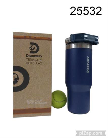 Imagen de VASO TERMICO C/SORBETE DISCOVERY 900ML 1.26